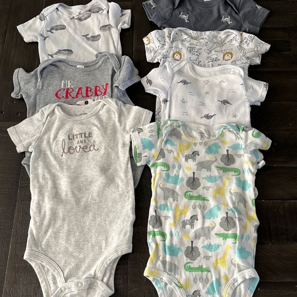 Mixed brand onesies